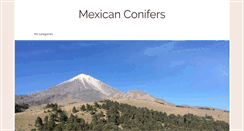 Desktop Screenshot of mexicanconifers.org